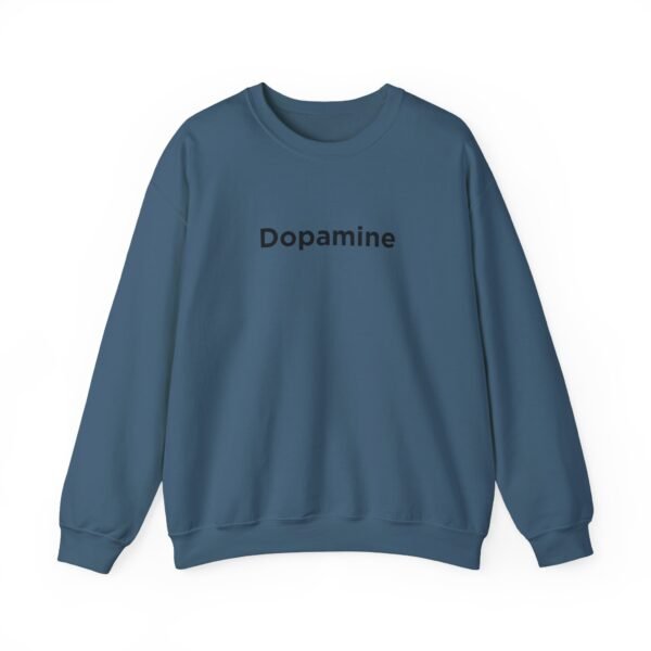 Black 'Dopamine' Unisex Heavy Blend™ Crewneck Sweatshirt | Soft & Stylish | Free Shipping on All Orders - Image 20