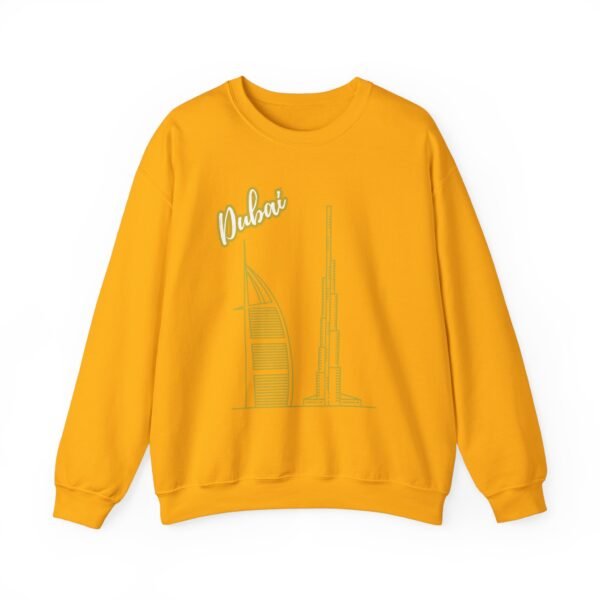 Dubai Graphic Unisex Crewneck Sweatshirt – Cozy & Stylish - Image 9