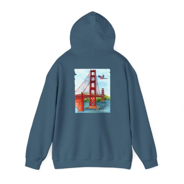 Golden Gate Bridge Graphic Unisex Hoodie – Iconic Back Design - Image 16