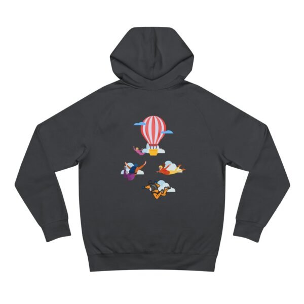 Unisex Supply Hoodie with Skydiver Graphic – Extreme Sports & Adrenaline-Fueled Style - Image 25