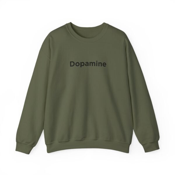 Black 'Dopamine' Unisex Heavy Blend™ Crewneck Sweatshirt | Soft & Stylish | Free Shipping on All Orders - Image 14