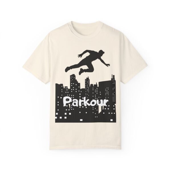 Parkour Unisex Garment-Dyed T-shirt – Freerunning & Urban Sports Graphic Tee - Image 7