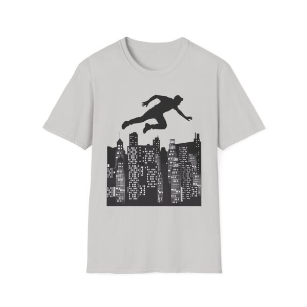 Parkour Unisex Softstyle T-shirt – Freerunning & Urban Sports Graphic Tee - Image 7