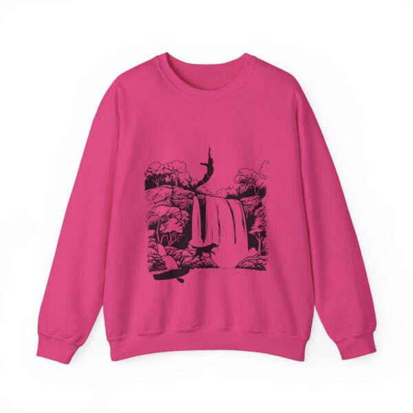 Cliff Jump Unisex Heavy Blend Sweatshirt – Bold Design & Cozy Comfort - Image 45