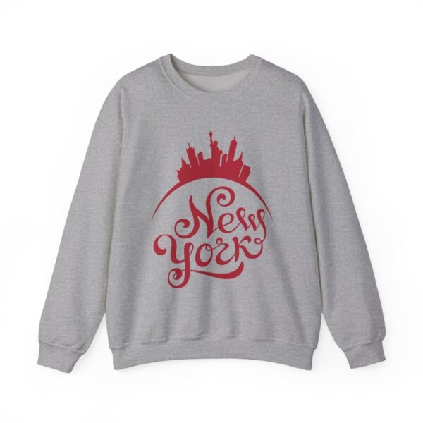 New York Graphic Unisex Crewneck Sweatshirt – Cozy & Stylish Heavy Blend - Image 10