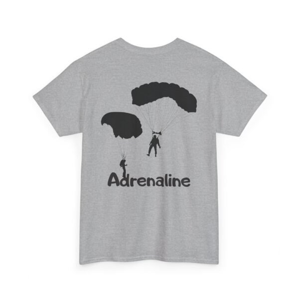 Adrenaline Skydiver Unisex Heavy Cotton Tee – Extreme Sports & Adventure T-Shirt - Image 9