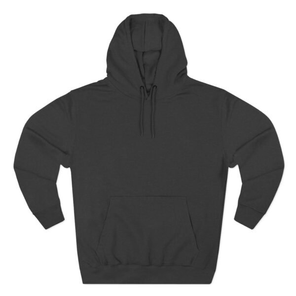 Three-Panel Fleece Hoodie with Parkour Graphic Back Print – Extreme Sports & Urban Adventure Style - Image 14