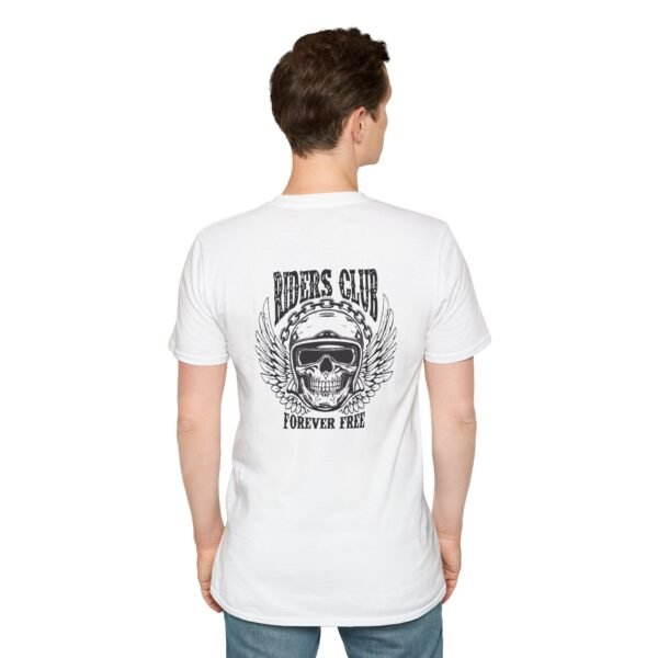 Unisex Skull & Riders Club T-Shirt – Biker Style, 100% Cotton, Comfortable & Durable - Image 3