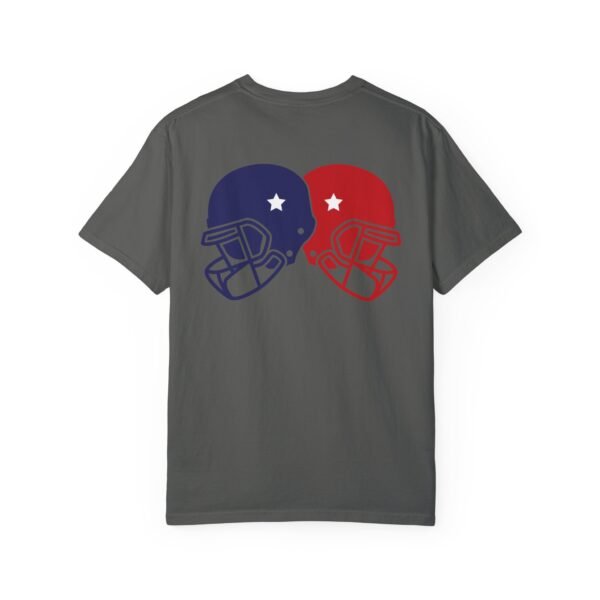 Unisex Garment-Dyed T-Shirt – Bold Helmet Design on Back | Comfortable & Stylish - Image 11