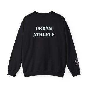 Urban Athlete Unisex Crewneck Sweatshirt – Bold Back Print & Cozy Comfort
