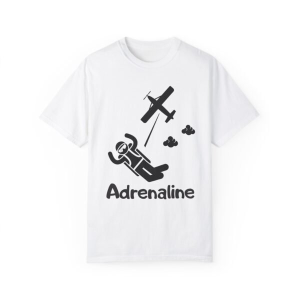 Adrenaline Skydiver Unisex Garment-Dyed T-shirt – Extreme Sports & Adventure T-Shirt