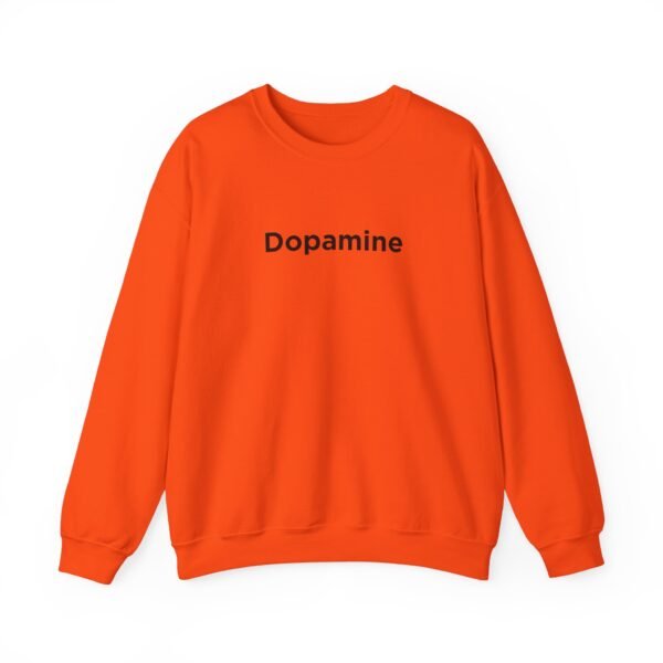 Black 'Dopamine' Unisex Heavy Blend™ Crewneck Sweatshirt | Soft & Stylish | Free Shipping on All Orders - Image 11