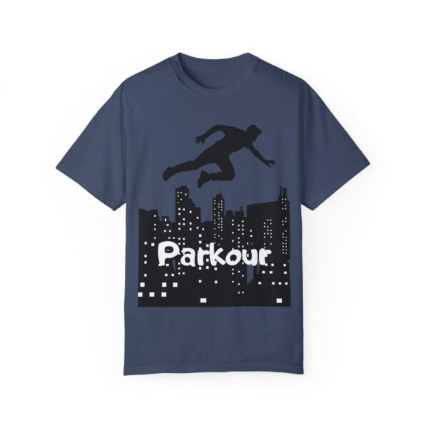 Parkour Unisex Garment-Dyed T-shirt – Freerunning & Urban Sports Graphic Tee - Image 33