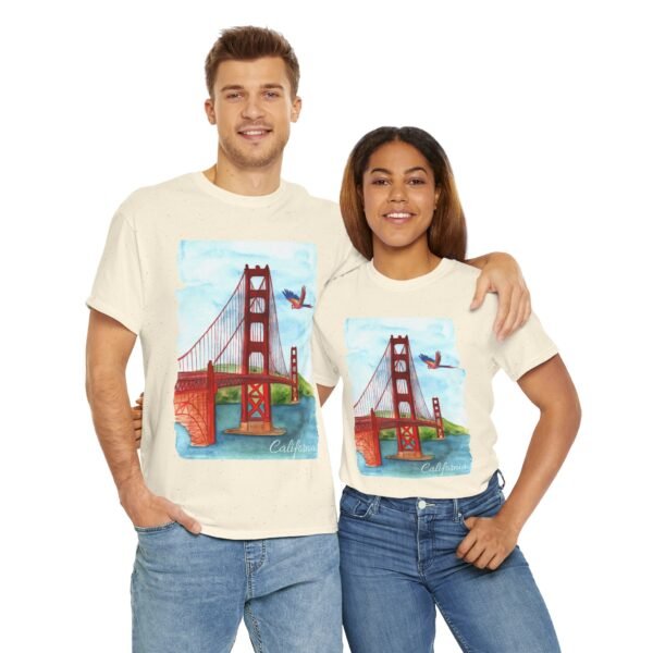 Golden Gate Bridge Graphic T-Shirt – Comfortable & Sustainable Cotton Tee - Image 10