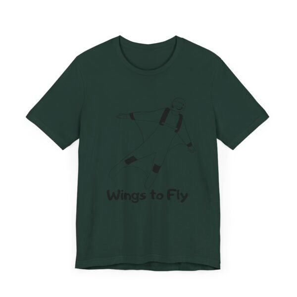 Wingsuit Flying Unisex Jersey Short Sleeve Tee – Extreme Sports & Adventure T-Shirt - Image 36