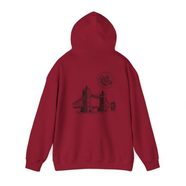 London Bridge Graphic Unisex Hoodie – Cozy & Stylish - Image 23