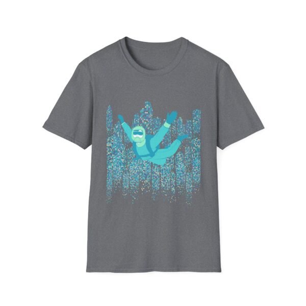 Unisex Softstyle T-Shirt – Skydiver Graphic | Adventure & Thrill-Seeker Tee - Image 15