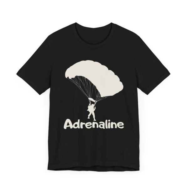 Adrenaline Skydiver Unisex Jersey Short Sleeve Tee – Extreme Sports & Adventure T-Shirt - Image 2