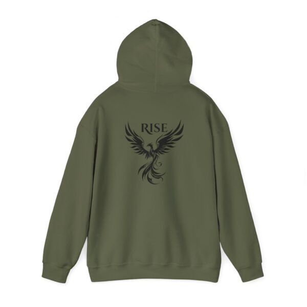 Phoenix Rising Unisex Heavy Blend Hooded Sweatshirt – Rise Graphic Hoodie - Image 17