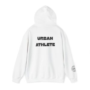 Urban Athlete Unisex Hoodie – Bold Back Print & Plush Comfort