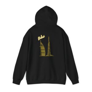 Dubai Graphic Unisex Hooded Sweatshirt – Iconic Design & Warm Comfort