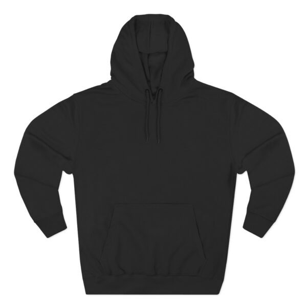 Three-Panel Fleece Hoodie with Parkour Graphic Back Print – Extreme Sports & Urban Adventure Style - Image 16