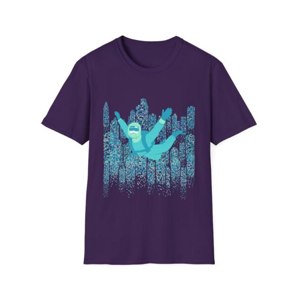 Unisex Softstyle T-Shirt – Skydiver Graphic | Adventure & Thrill-Seeker Tee - Image 47