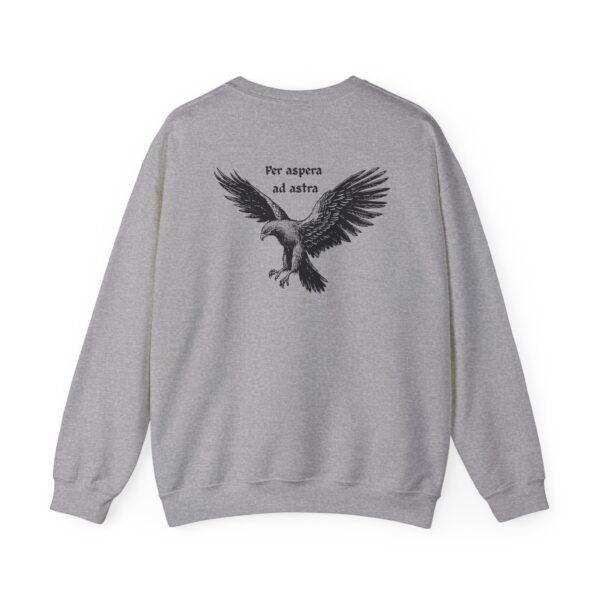 Per Aspera Ad Astra - Eagle Graphic Unisex Crewneck Sweatshirt - Image 11