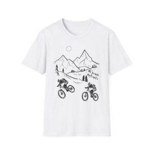 Mountain Biking Unisex Softstyle T-Shirt – Bold Design & Soft Comfort