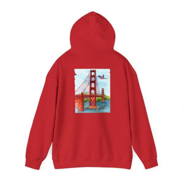 Golden Gate Bridge Graphic Unisex Hoodie – Iconic Back Design - Image 23