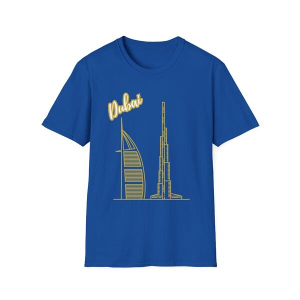 Gold Dubai Graphic Unisex T-Shirt – Soft & Stylish - Image 14