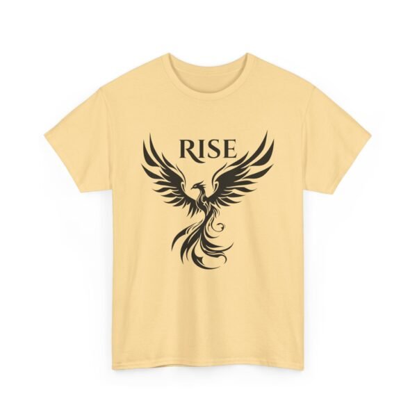 Phoenix Rise  Unisex Heavy Cotton Tee  – Bold & Inspirational Graphic Tee - Image 12