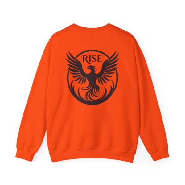 Bold Phoenix Rise Unisex Heavy Blend Crewneck Sweatshirt – Statement Back Design - Image 15