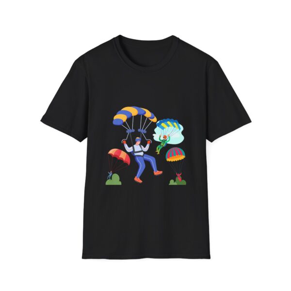 Skydiver Extreme Sports Unisex Softstyle T-Shirt – Bold Front Graphic & Soft Comfort - Image 7