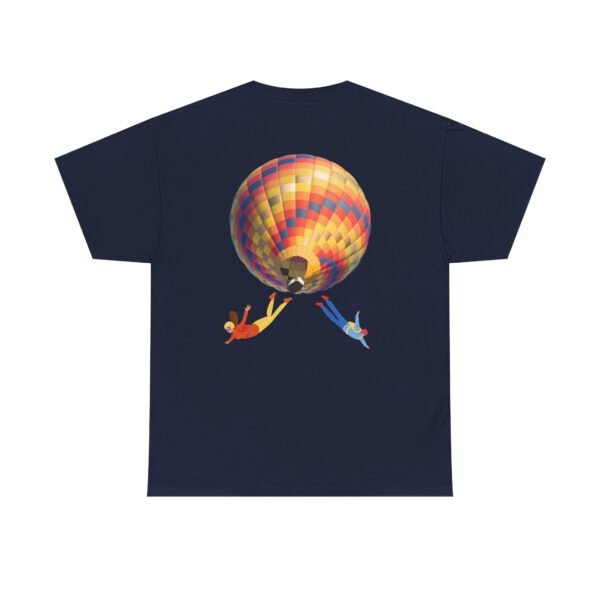 Skydiving Graphic Unisex Heavy Cotton Tee | Jump from the Sky T-Shirt - Image 49