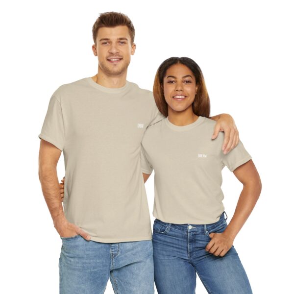 White Dream Unisex Heavy Cotton Tee - Image 7