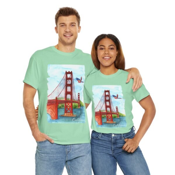 Golden Gate Bridge Graphic T-Shirt – Comfortable & Sustainable Cotton Tee - Image 12