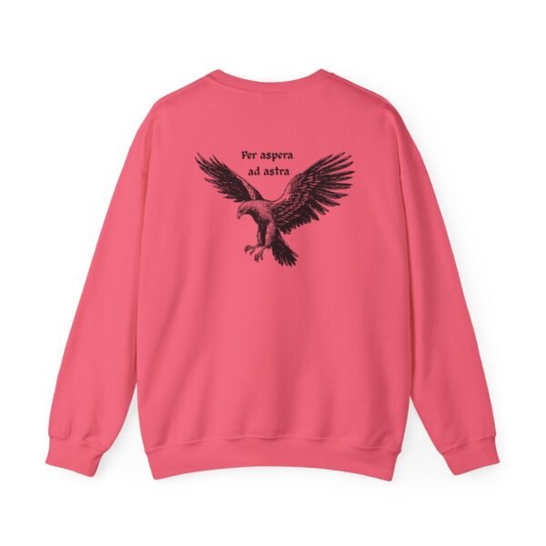 Per Aspera Ad Astra - Eagle Graphic Unisex Crewneck Sweatshirt - Image 41