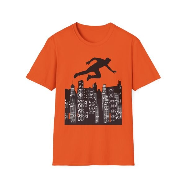 Parkour Unisex Softstyle T-shirt – Freerunning & Urban Sports Graphic Tee - Image 35