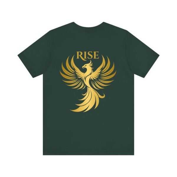 Phoenix Rise Unisex Jersey Short Sleeve T-Shirt – Gold Phoenix Graphic Tee - Image 27