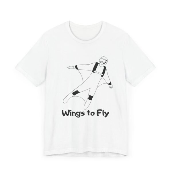 Wingsuit Flying Unisex Jersey Short Sleeve Tee – Extreme Sports & Adventure T-Shirt