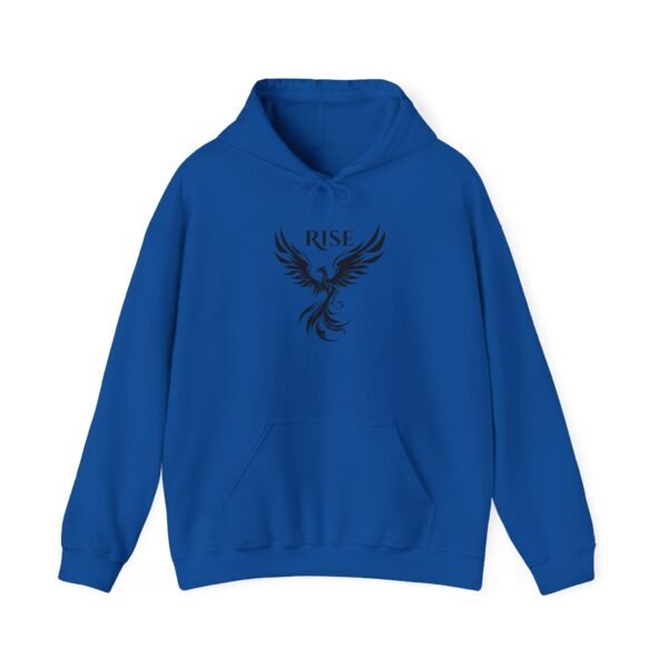 Phoenix 'Rise' Heavy Blend Hooded Sweatshirt - Unisex Motivational Hoodie with Phoenix Graphic - Image 31