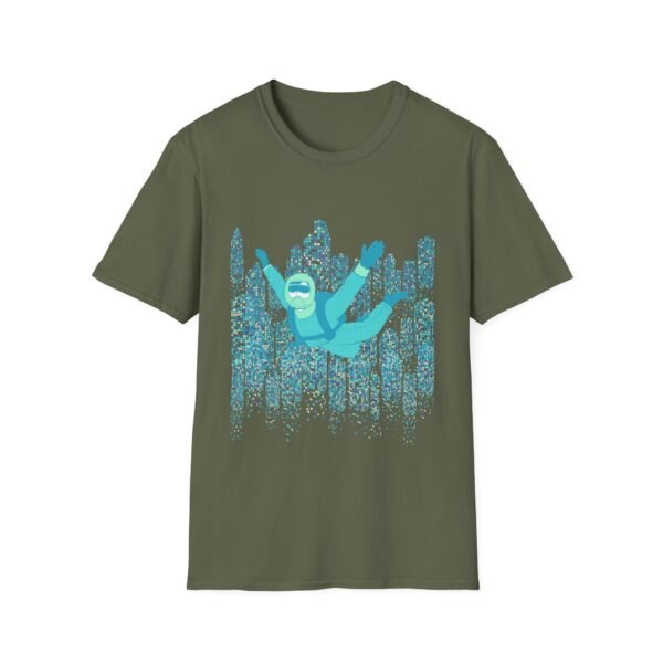 Unisex Softstyle T-Shirt – Skydiver Graphic | Adventure & Thrill-Seeker Tee - Image 31