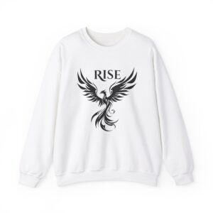 Unisex Black Phoenix Rise Sweatshirt – Free Worldwide Shipping