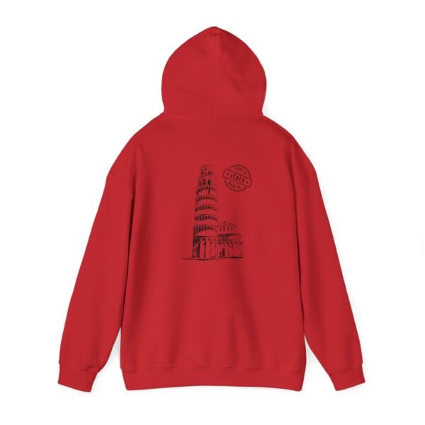 Pisa Tower Design Unisex Hoodie - Made in Italy | Cozy and Stylish Hooded Sweatshirt - Image 21