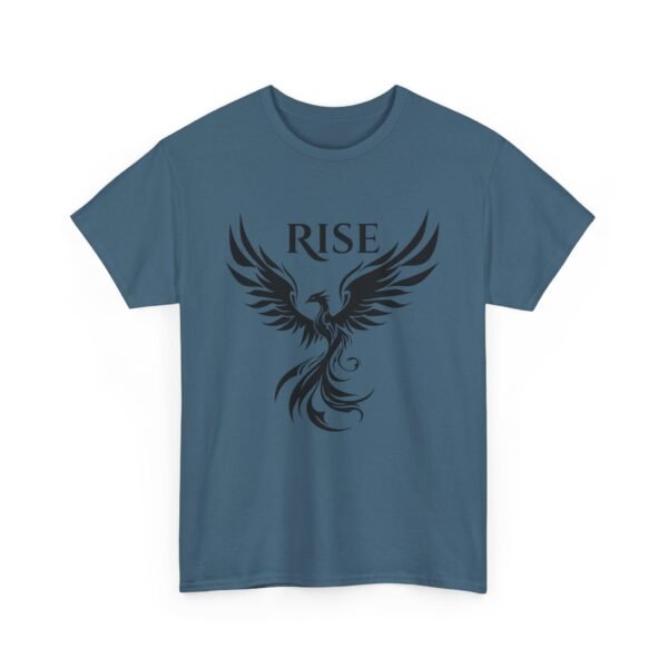 Phoenix Rise  Unisex Heavy Cotton Tee  – Bold & Inspirational Graphic Tee - Image 40