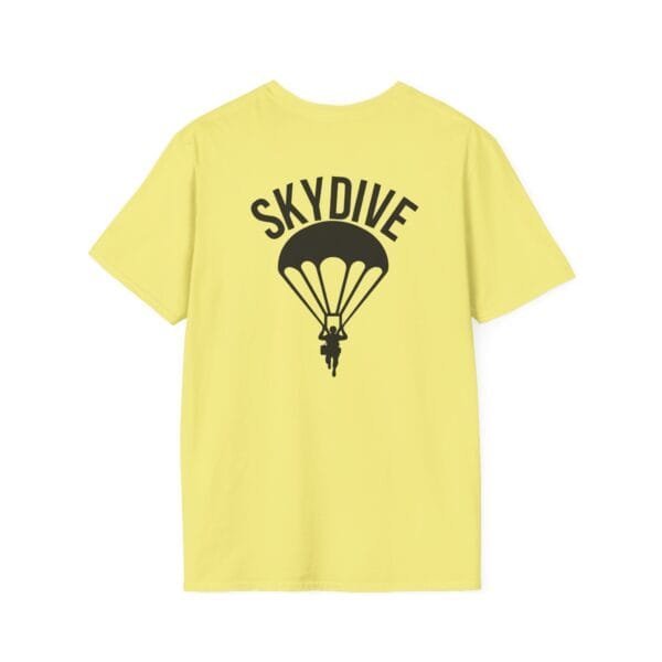 Skydive Graphic Unisex Softstyle T-Shirt | Adventure & Thrill Seekers Tee - Image 13