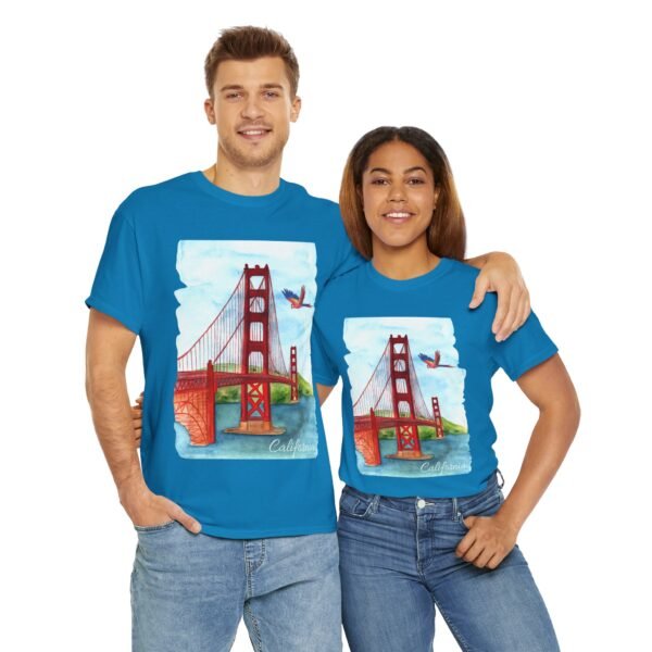 Golden Gate Bridge Graphic T-Shirt – Comfortable & Sustainable Cotton Tee - Image 17