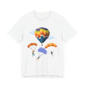 Skydivers Unisex Softstyle T-Shirt – Bold Graphic & Lightweight Comfort
