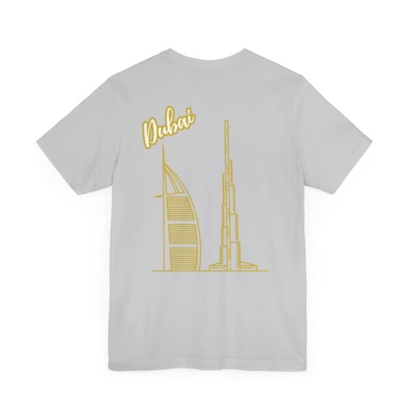 Gold Dubai Graphic Unisex T-Shirt – Luxury & Comfort - Image 13